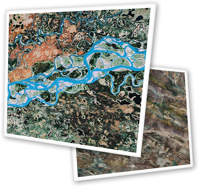 (weird satellite photos)